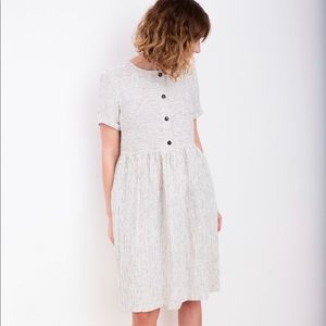 Striped Midi Dress OFFON